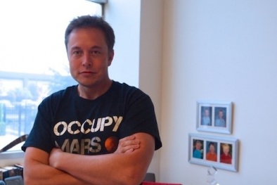 Elon Musk là 'Người đàn ông có sức ảnh hưởng lớn nhất' năm 2013
